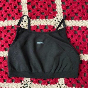 Gymshark Black Flex Bra Small